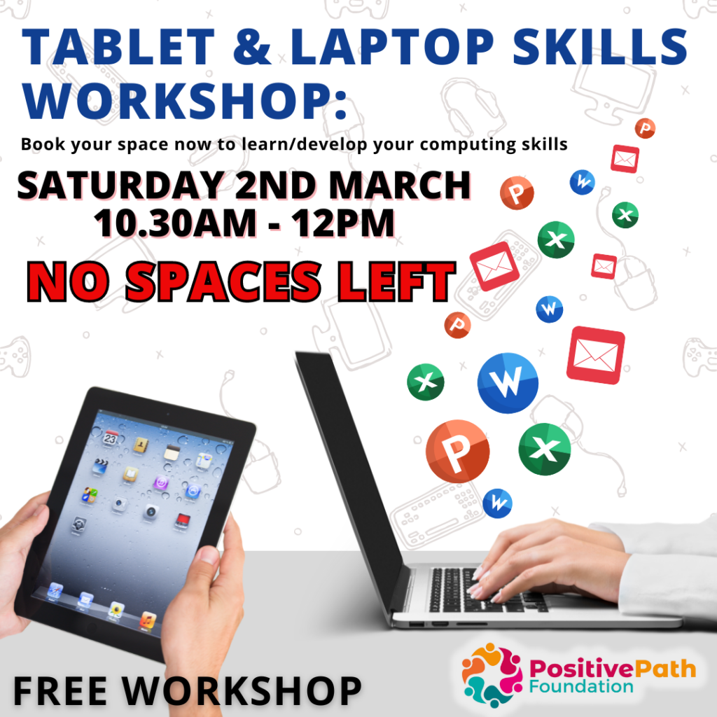 FREE Tablet/Laptop skills workshop